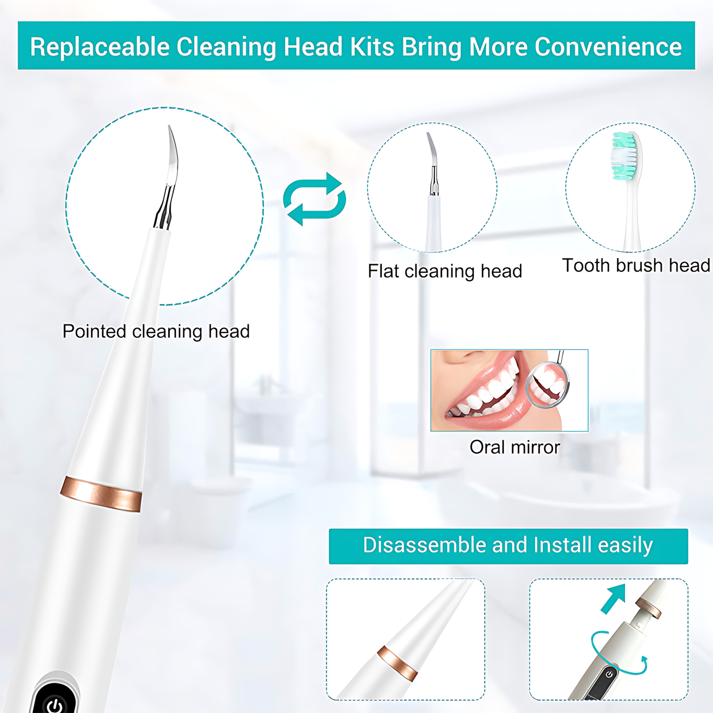 Moskiller Electric Toothbrushes for Adults