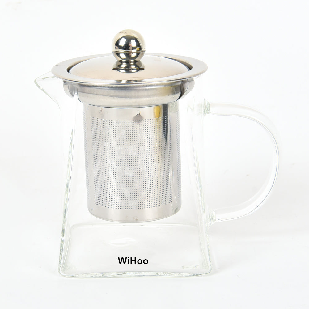 WiHoo Glass Kettle, 1.5 Liter BPA Free Borosilicate Glass, for Tea & Coffee