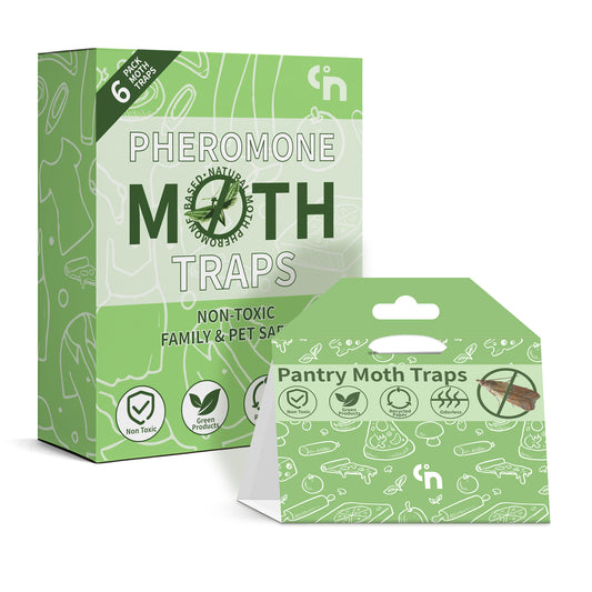 CN Pesticides Pantry Moth Traps 6-Pack for House Indoor Kitchen and Cupboard